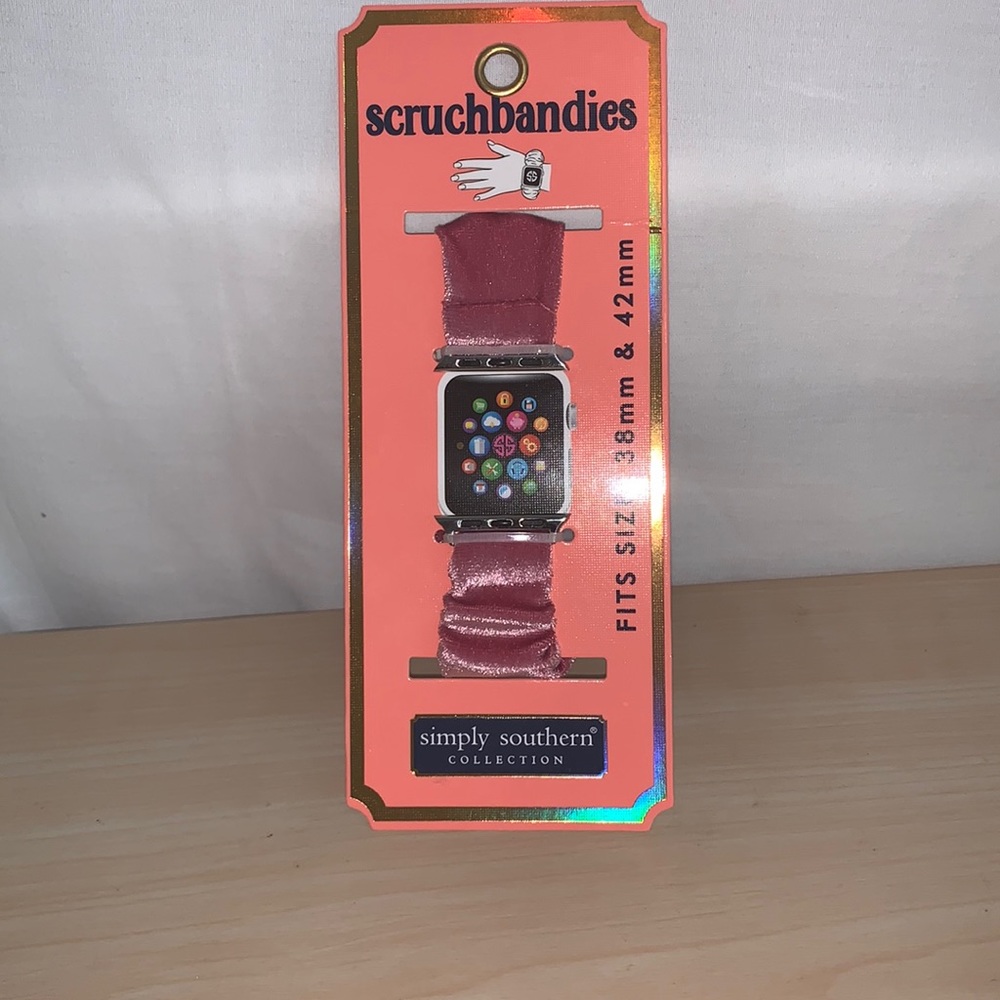 Pink scrunchband for iwatch